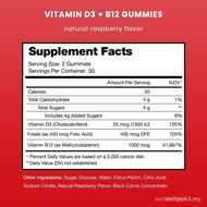 NutraChamps Vitamin D3 & B12, Methyl B12 Gummies for s & Kids, Enhanced with Vitamin D 3 & B9 Vitami