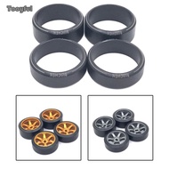 Tooyful 4x 1:28 Plastic Tyre Set DIY Modified Parts for K989 P939 Model Buggy Trucks