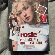 blackpink rose rosie 朴彩英個人專輯solo周邊應援小卡收藏相冊