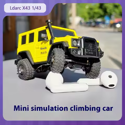 Ldarc X43 1/43 Rc Car Off-Road Mini Simulation Climbing Car 4wd Shepherd Rc Remote Control Car Model