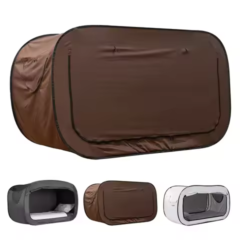 Folding Privacy Bed Tent Outdoor Folding Privacy Bed Tent Camping Fully Enclosed Shading Bed Tent fo