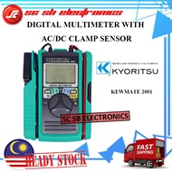 DIGITAL MULTIMETER WITH AC/DC CLAMP SENSOR KYORITSU KEWMATE 2001