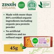 Simply Natural Good Energy Bar Cocoa 45g | Breakfast Bar | Energy Bar Snack