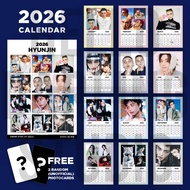 Kpop Calendar 2026 Stray Kids HWANG HYUNJIN