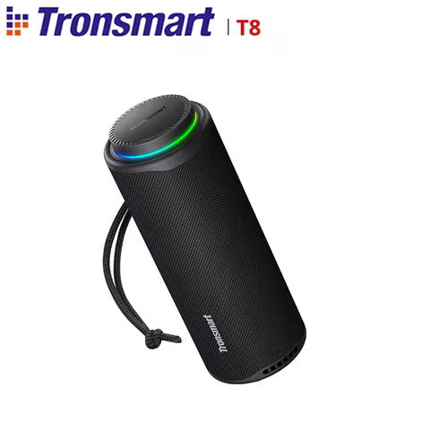 Tronsmart T8 Speaker Wireless Portable Speaker with Bluetooth 5.3, Deep Bass, 40W, SoundPulse, Water