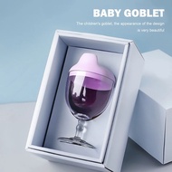 Goblet cap for baby sippy cup
