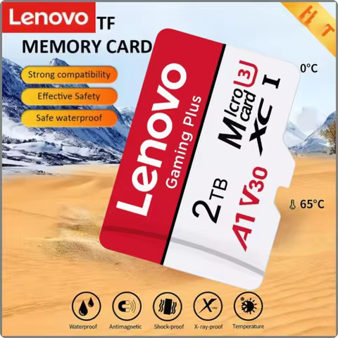 Lenovo 2TB Micro TF SD 512GB 1TB Memory Card 256GB 128GB SD Card A2 U3 Optimized for Steam Deck/ROG 