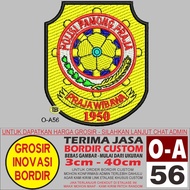 O-A56 POLICE PAMONG PRAJA LOGO EMBROIDERY PATCH - GIB REVIEW/TESTIMONI