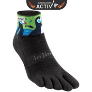 Injinji Trail Midweight Mini Crew Socks - Puffins