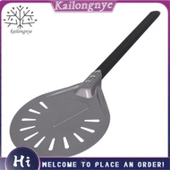Turning Pizza Peel with 8 inch Aluminum Round Pizza Paddle, 23.6 inch Overall, Outdoor Pizza Oven Ac