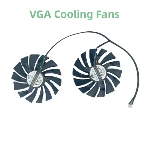 95MM 2PCS VGA Graphics Cards Cooling Fans Cooler for MSI GTX 980Ti 980 970 960 950 R9 380 R9 390 R9