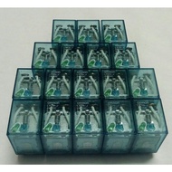 Second-Hand OMRON LY2N/LY2N-J/LY2NJ {With Bulb} RELAY 2-Pole 8-Feet Thick Feet