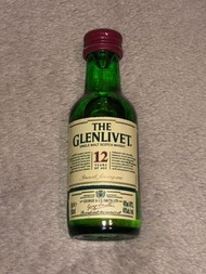 THE GLENLIVET 12 Years Of Age 酒版 50ml