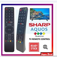 SHARP IR-289 GB289WJSA emote Control AQUOS SMART TV ANDROID YOUTUBE NETFLIX REPLACEMENT REMOTE CONTR