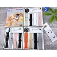 2024 New T20 Ultra2 Smart Watch Gesture Answer Sports Monitoring 4 Straps Smart WatchPK T800