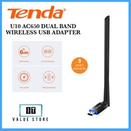 Tenda U10 AC650 Dual-band Wireless USB Adapter