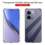 Clear Anti-Yellow Phone Case For Realme P3 Ultra 5G Realme P3 Shockproof Soft Back Cover RealmeP3Ult