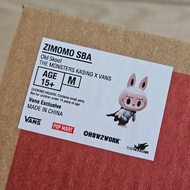 全新 香港限定 zimomo sba vans labubu kasing how2work popmart