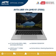 AVITA LIBER V14 (AMD R7-3700U/8GB/512GB/14"/ANCHOR GREY/W10/BAG/) Laptop - Original 1 Year Warranty by AVITA Malaysia