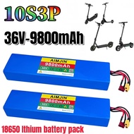 10S3P 36V 9800mAh 36V lithium battery pack suitable for AOVO/AOVOPRO Xiaomi M365 KugooS1, S3, M2 Pro