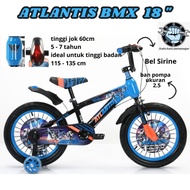 [ Original] Sepeda Anak Laki Laki Bmx 18 Inch ( 5 -7 Tahun ) Atlantis