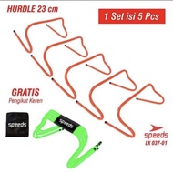 Hurdle Hardel Football Jump Agility Training Equipment 23Cm 037-01 - Orange