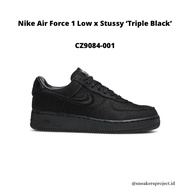 Air Force 1 Low x Stussy Triple Black