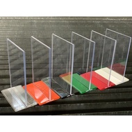 Mica Menu A4, A5, A6 mica board for qrcode