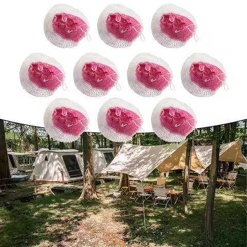 10Pcs Kerosene Lantern Light Mantle Mesh Gauze Oil Gas Lamp Mantle Cover Tools Safe Outdoor Tool Non