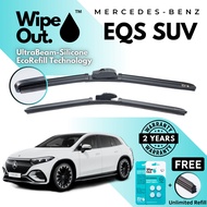 [PREMIER] WipeOut UltraBeam Silicone EcoRefill-Technology Wiper MERCEDES-BENZ EQS SUV (Front Set)
