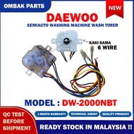 DW-2000NBT DAEWOO SEMI AUTO WASHING MACHINE WASH TIMER DW2000NBT