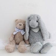 Cartoon Bunny Plush Toy Soft Rabbit Stuffed Animal Teddy Bear Doll Toys for Kids Birthday Christmas Girlfriend Gift