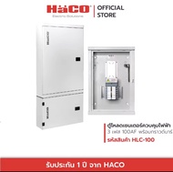 HACO ตู้โหลดเซนเตอร์ควบคุมไฟฟ้า 3 เฟส 4 สาย พร้อมกราวด์บาร์ (GND) Load Center & Extension Box 12-42 