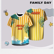 【Free Jersey Custom Name】 2024 New Design JERSEY Baju Tshirt Lelaki Family Day Round Neck T-shirt Fu