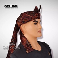 Bendo Sunda Motif Batik Blangkon Jogja Totopong Iket Kepala