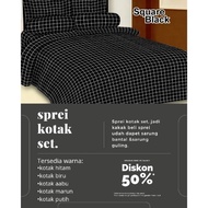 SQUARE BED SHEET SET AESTHETIC/ BED SHEET SET SQUARE BED SHEET SET