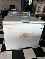 Midea 冰櫃 家用商用雪糕櫃 榮肉櫃大容量 冷凍冷藏兩用冷櫃冰箱