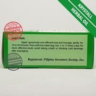 ♞Krystall Herbal Oil by FGO - 120ml