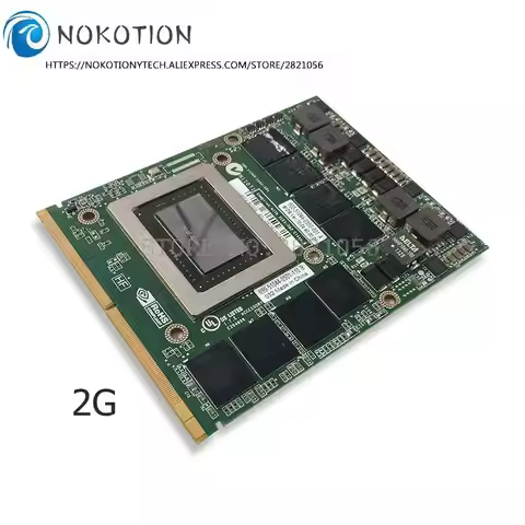 NOKOTION For HP 8770W 8760W Video CARD For M6600 M6700 M6800 Q3000M K3000M K5000M mxm Graphics card 