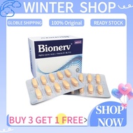 【FREE SHIPPING丨BUY 3 FREE 1】 BREGO Bionerv Alpha Lipoic Acid with Vitamin B1 B6 B12 Neuro Support Ne