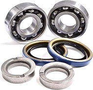 HD Switch 1 Kit Deck Blade Spindle Bearing Seal & Spacer Rebuild for John Deere AM115721 ET15755 M11