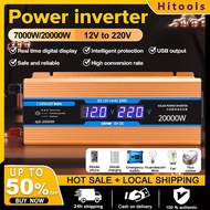 【3 year warranty】Power inverter 12v to 220v 7000 watts 20000 watts automotive inverter 12v to 220v s