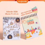 NEW 2026 AESTHETIC DESK CALENDAR WITH MANY NEWEST MOTIFS - 2026 CALENDAR CUTE 2026 DESK CALENDAR