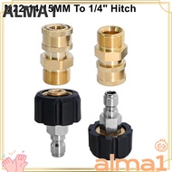 ALMA 1Set Spray Sprinkler Quick Connector, M22-14mm/15mm to 1/4" Quick Release Pressure Washer Adapt