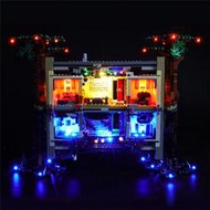 【促銷】YEABRICKS兼容樂高LED燈飾75810創意顛倒世界積木DIY發光配件照明
