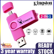 Kingston Flash Disk 2in1 Drive Type-c USB OTG 1tb/2tb High speed storage Flash Drives