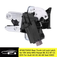 Car Rear Trunk Boot Lid Lock Latch Actuator 4F5 827 505 D 4E0 827 505 C For VW Passat B7 EOS Jetta M