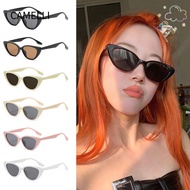 CAMELLI Cat Eye Shape Sunglasses, UV400 Colorful Sun Protection Sun Glasses, Fashion Small Frame 90s