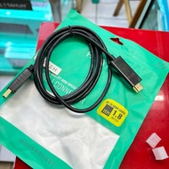 ZT71 - Cable Display Port TO HDMI (DP to HDMI) 1.8meter Cable Display port TO HDMI