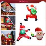 [Lohobby] Inflatable Santa Claus Outdoor Inflatable Santa Christmas Inflatable Santa Claus Holiday D